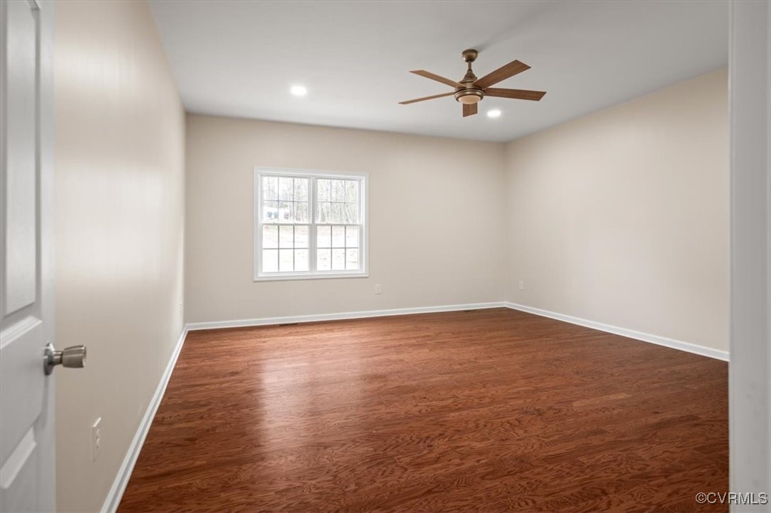 2919 Hog Back Road Hopewell, VA 23860 - Photo 18 of 45 Empty room with recessed lighting, baseboards, a c
