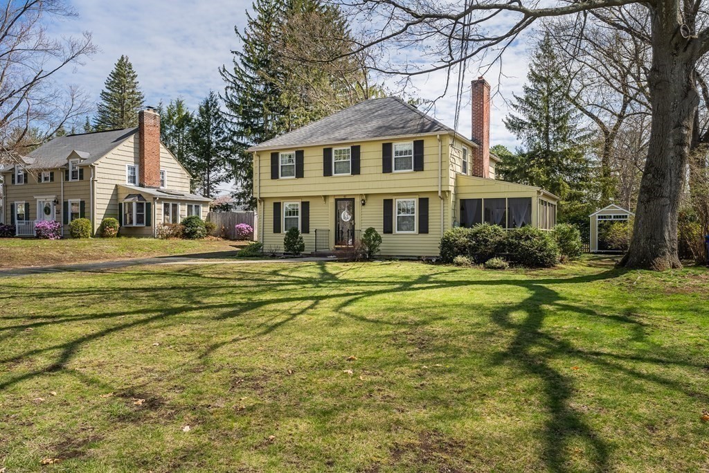 97 Bridle Path Road Springfield, MA 01118 - Photo 35 of 42 a front view of a house with a garden