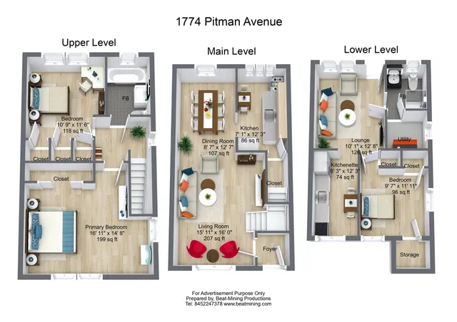 $799,999 | 1774 Pitman Avenue | Wakefield