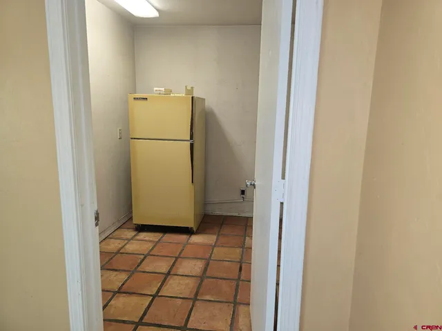 a view of storage and utility room