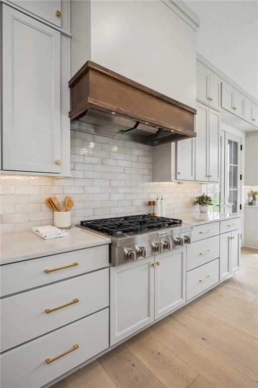 205 Rothaar Court Venetia, PA 15367 - Photo 14 of 35 a kitchen with stainless steel appliances granite countertop white cabinets and a stove