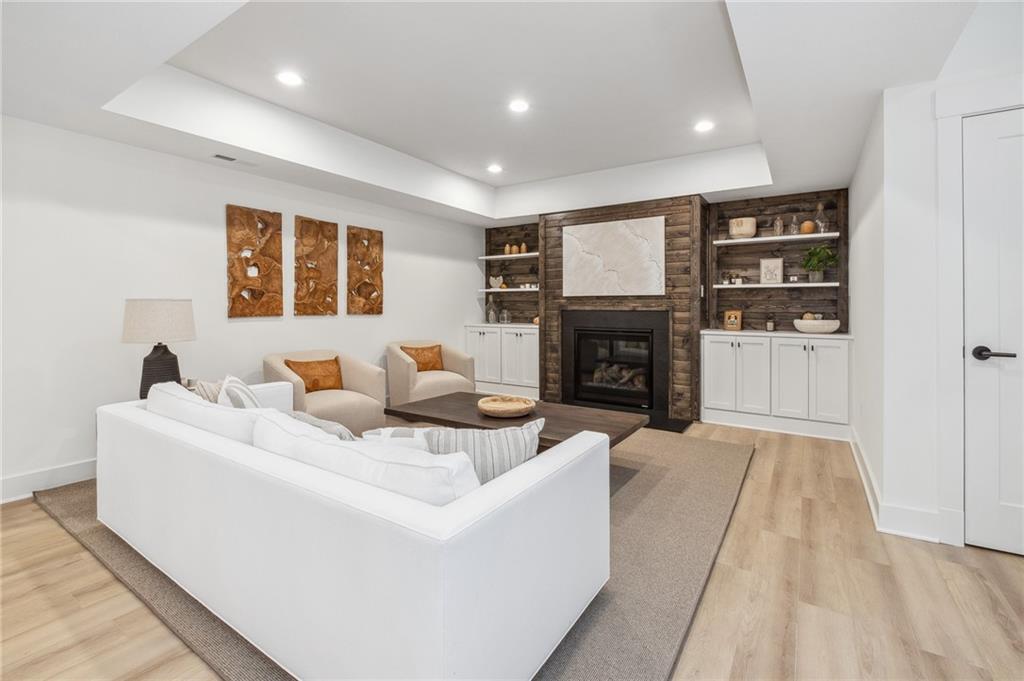 205 Rothaar Court Venetia, PA 15367 - Photo 28 of 35 a living room with furniture and a fireplace