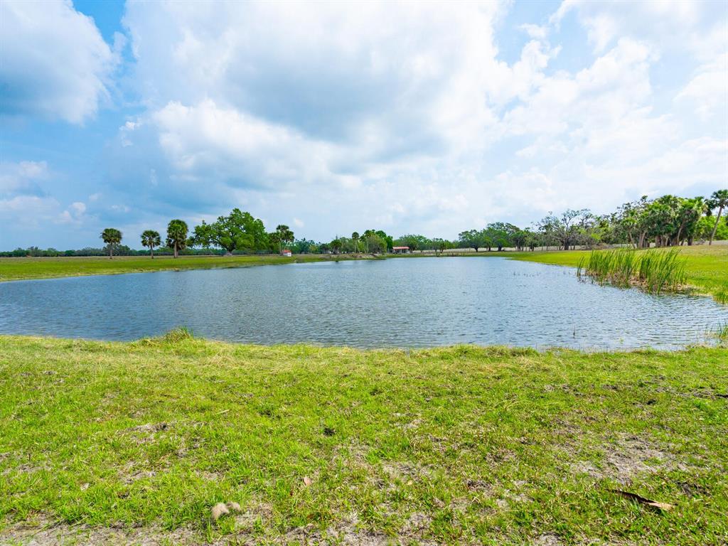 600 North Jackson Road Venice, FL 34292 - Photo 28 of 61 a view of a lake with houses in the back