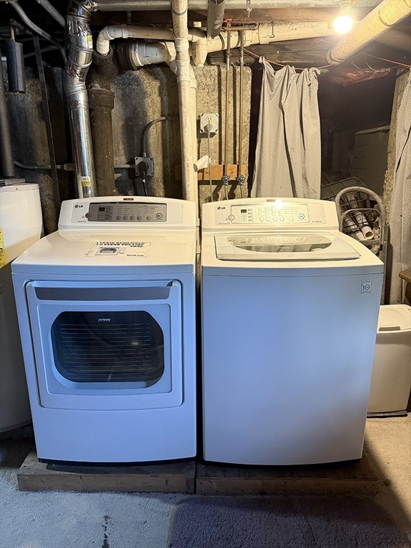 93 Russell Street, Unit A Quincy, MA 02171 - Photo 13 of 14 a utility room with dryer and washer
