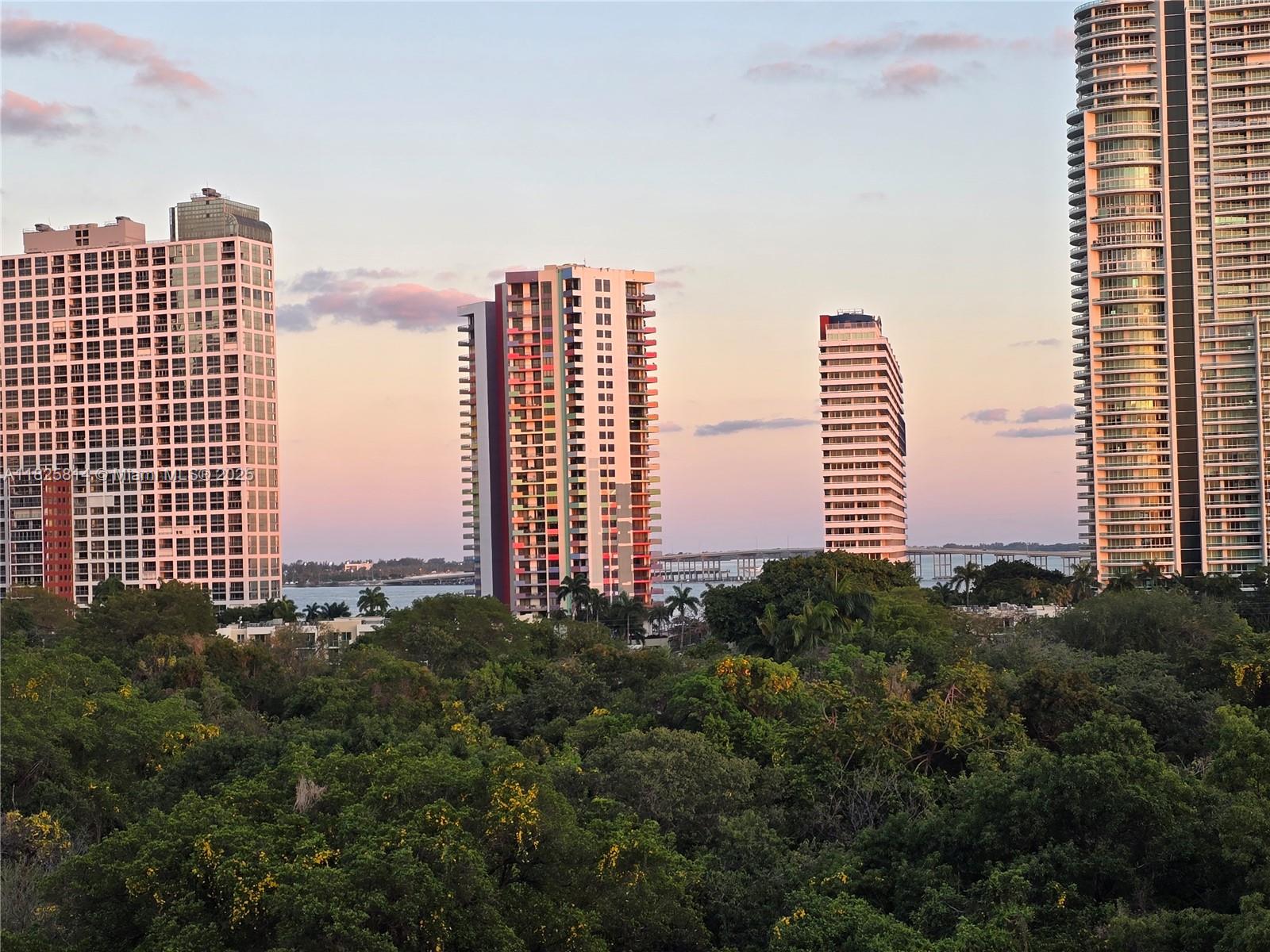 1600 Southwest 1st Avenue, Unit 809 Miami, FL 33129 - Photo 15 of 24 a view of a city with tall buildings