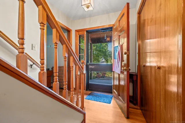 a view of an entryway