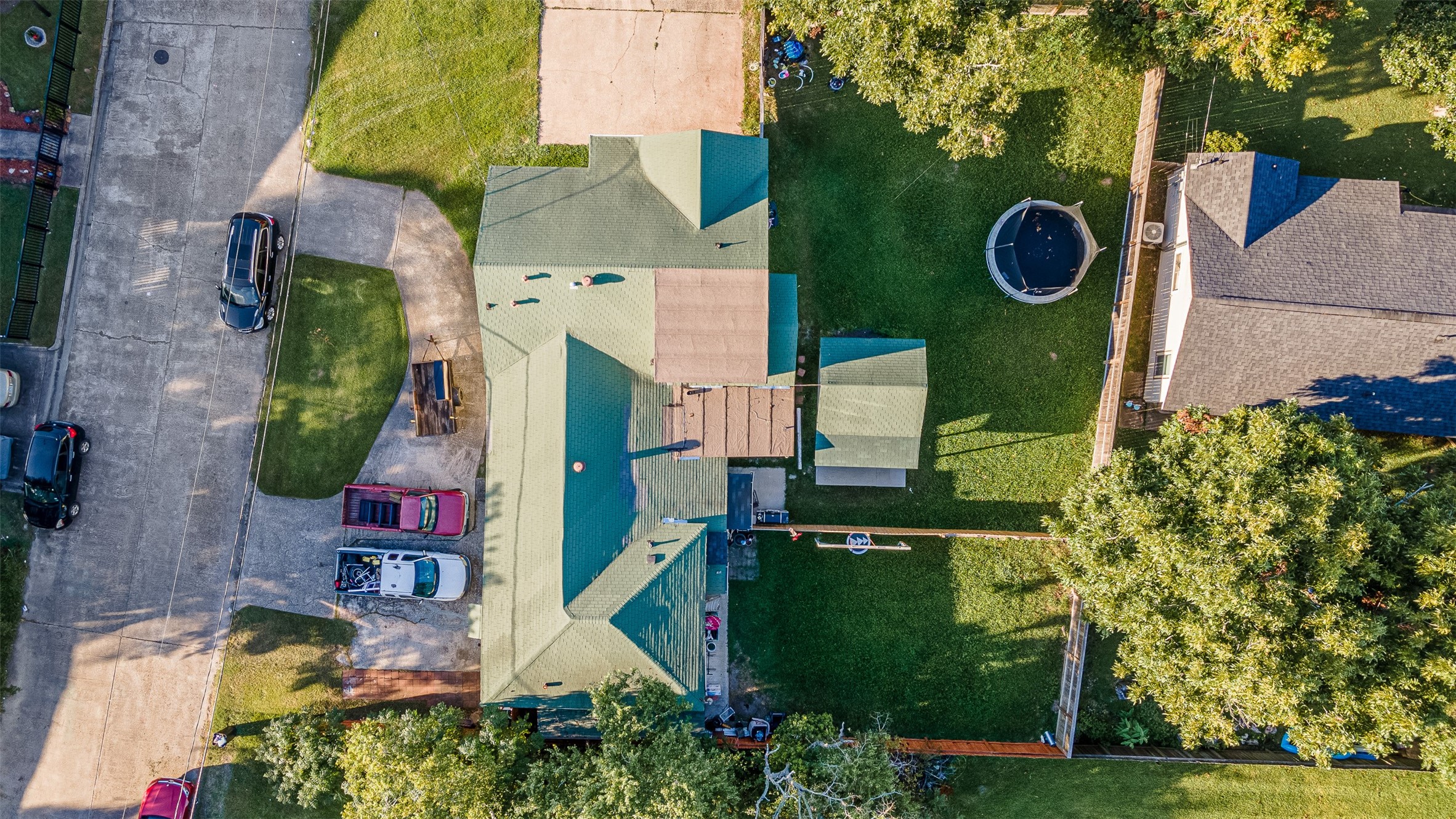 701 Ward Road Baytown, TX 77520 - Photo 19 of 19 an aerial view of residential house with outdoor space and parking