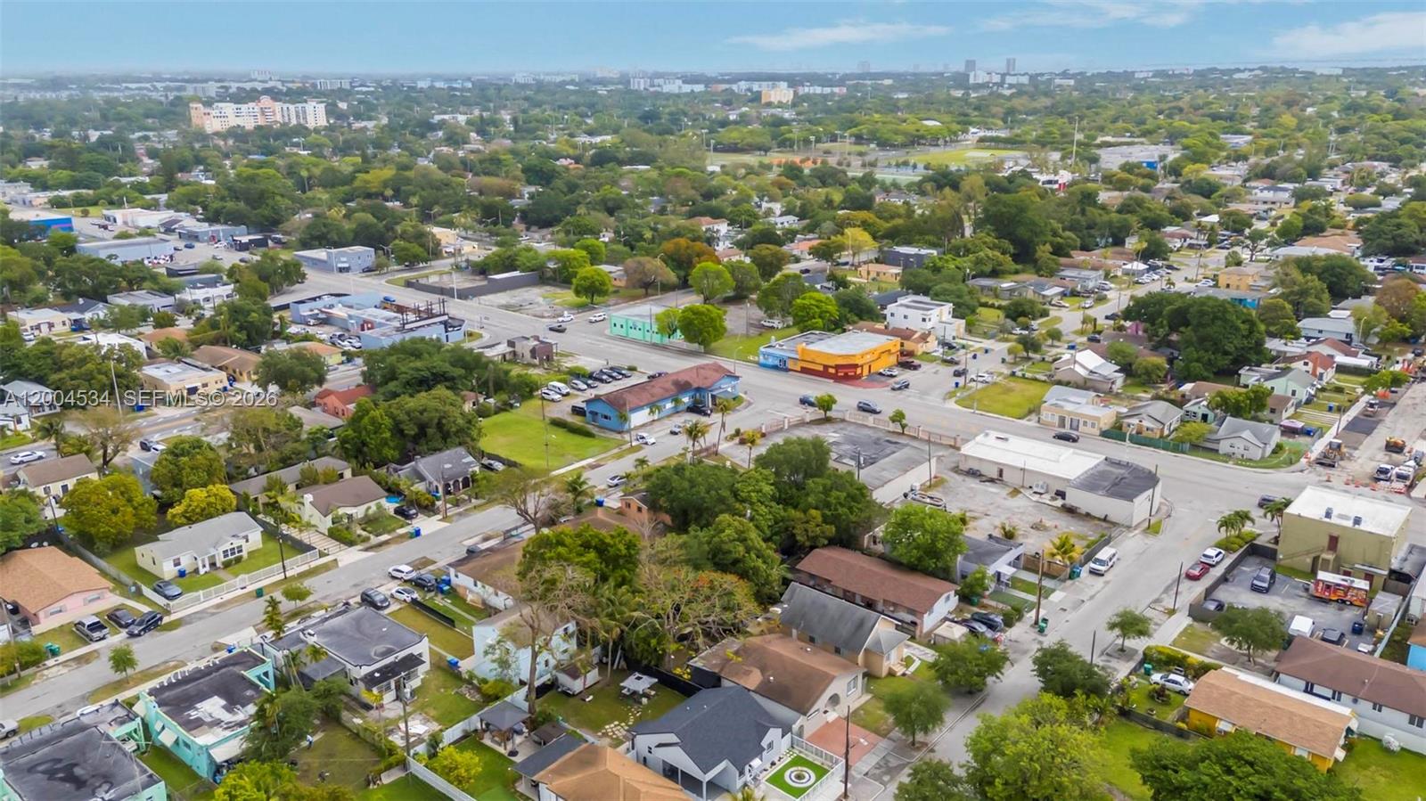 1741 Northwest 44th Street Miami, FL 33142 - Photo 45 of 45 an aerial view of residential houses with outdoor space