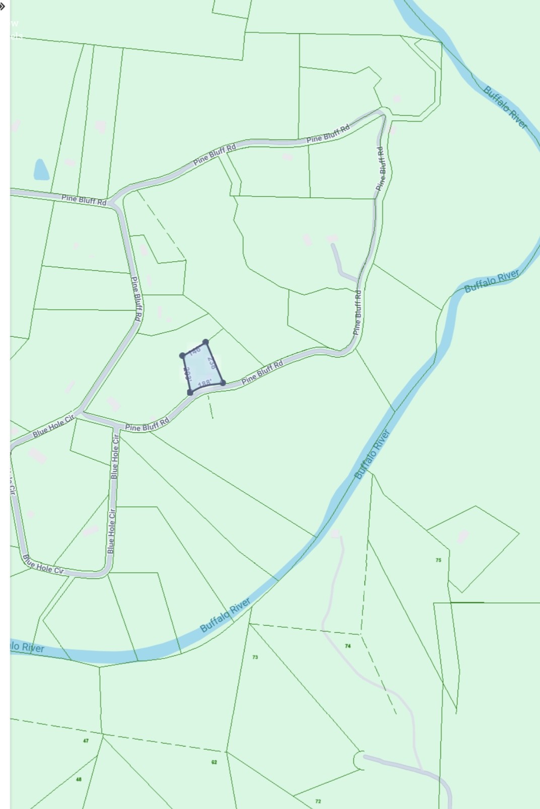 278 Pine Bluff Road Summertown, TN 38483 - Photo 3 of 4 a close up of a shower and a white roof