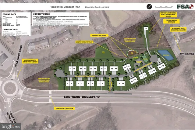 $1,050,000 | 12.3-ac Southern Boulevard, Hagerstown, MD 21740