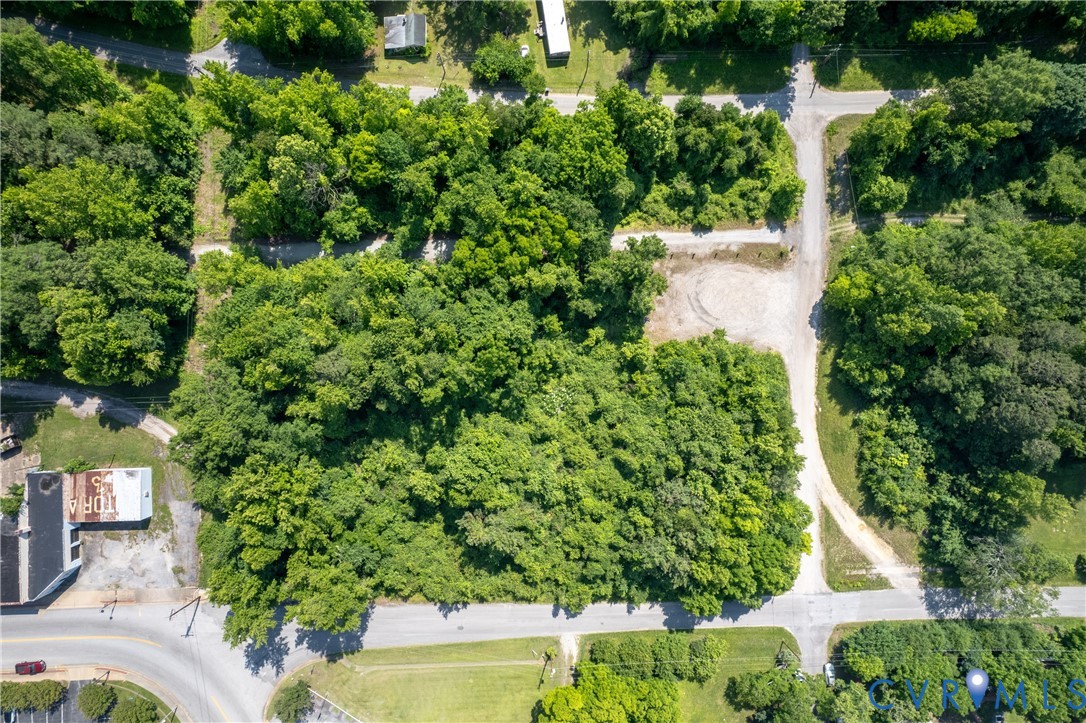 0 Main Street Victoria, VA 23974 - Photo 2 of 5 an aerial view of residential house with outdoor space and trees all around