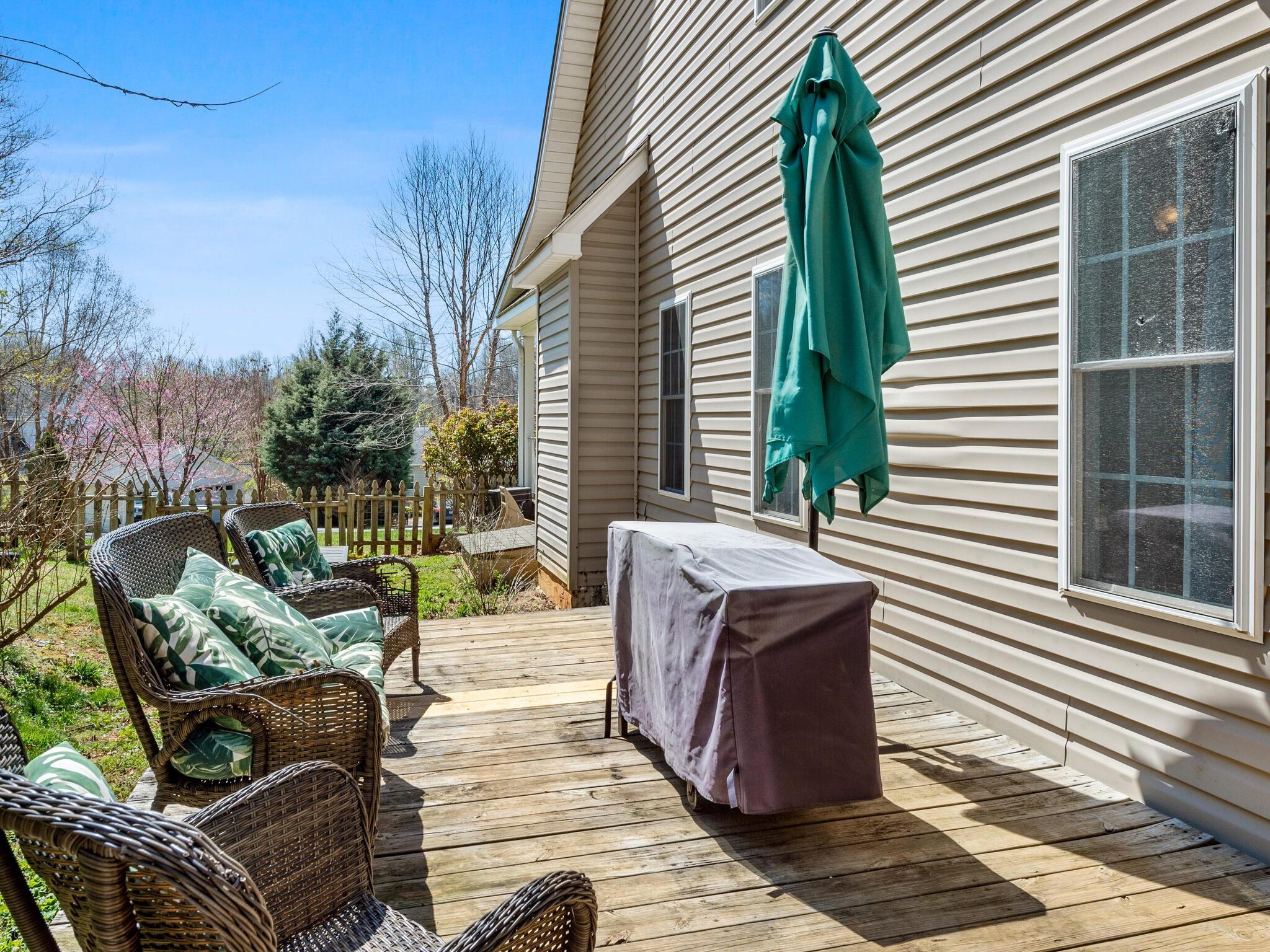 480 Meadowview Drive Saluda, NC 28773 - Photo 30 of 44 a view of a patio on the deck front of house