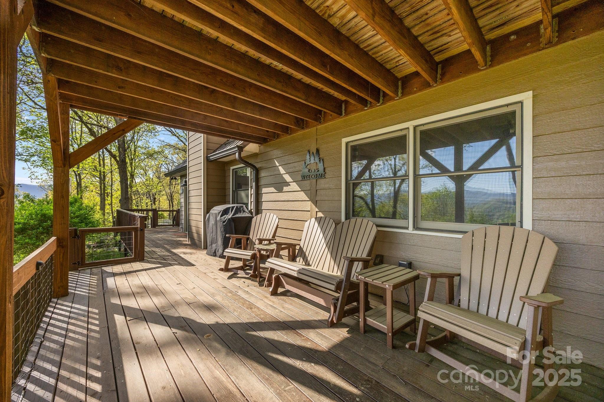 1954 Utah Mountain Road Waynesville, NC 28785 - Photo 12 of 39 a view of porch with seating space