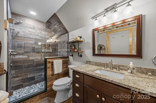 a bedroom with furniture and window