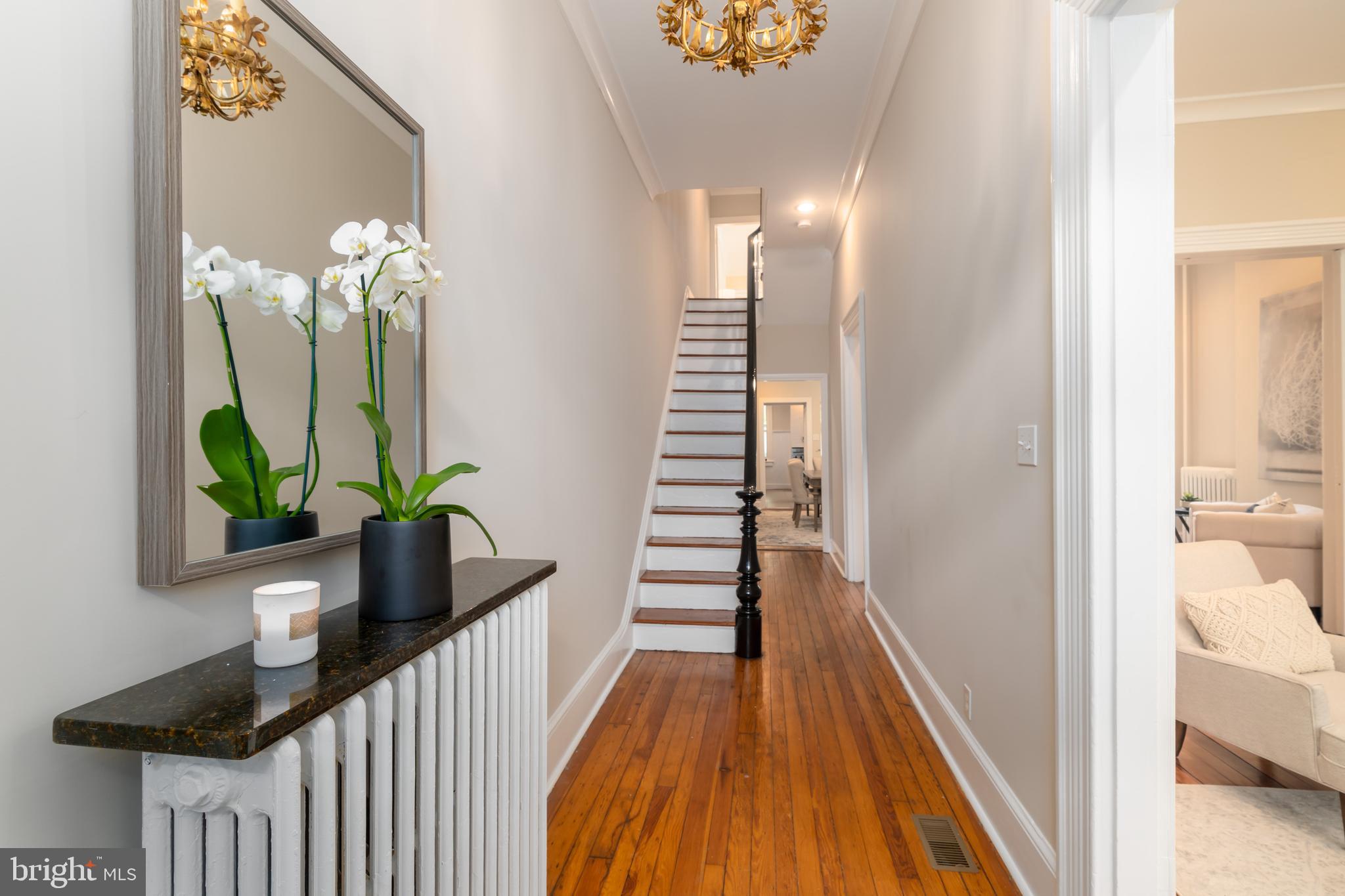 1451 Q Street Northwest Washington, DC 20009 - Photo 5 of 43 Gracious hallway entrance