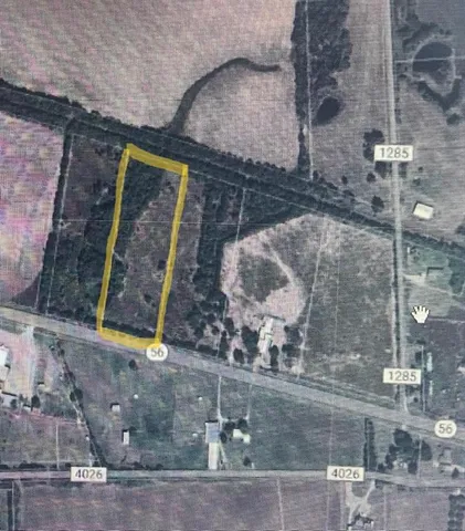 a bird view of a house