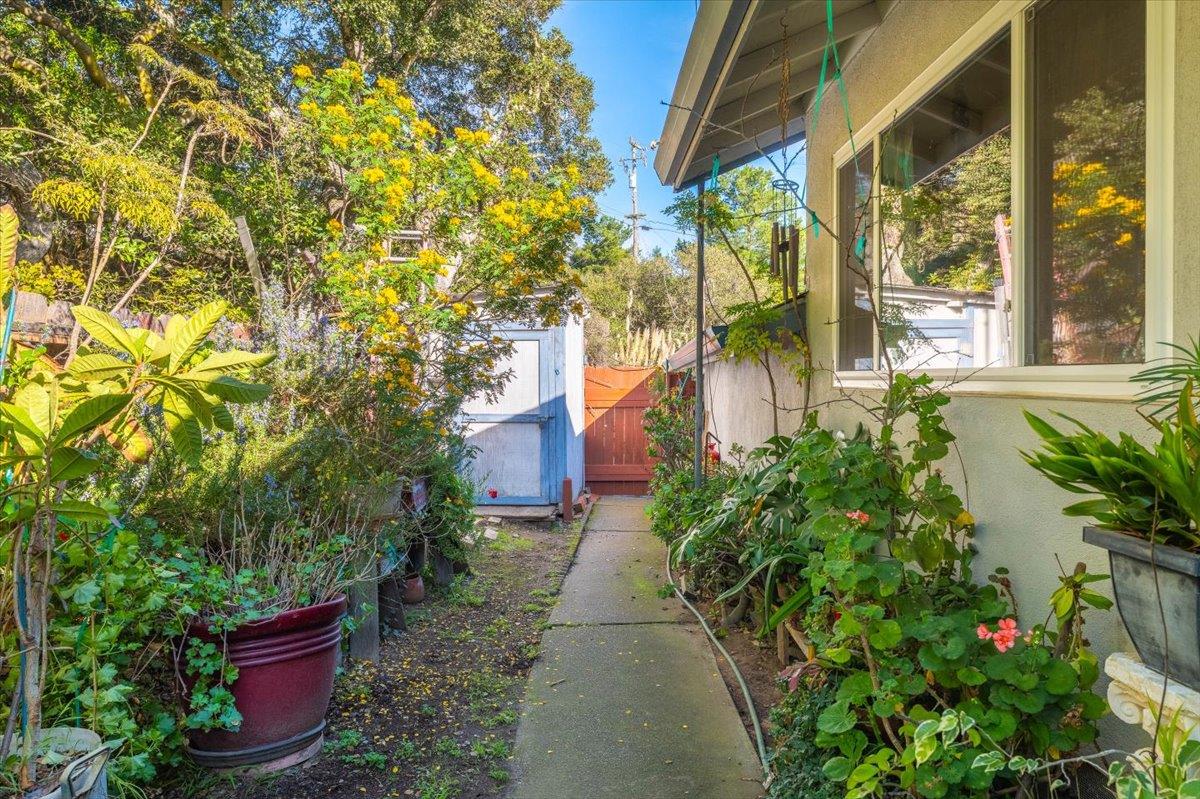 18117 Berta Canyon Road Salinas, CA 93907 - Photo 37 of 56 a view of a pathway with a garden