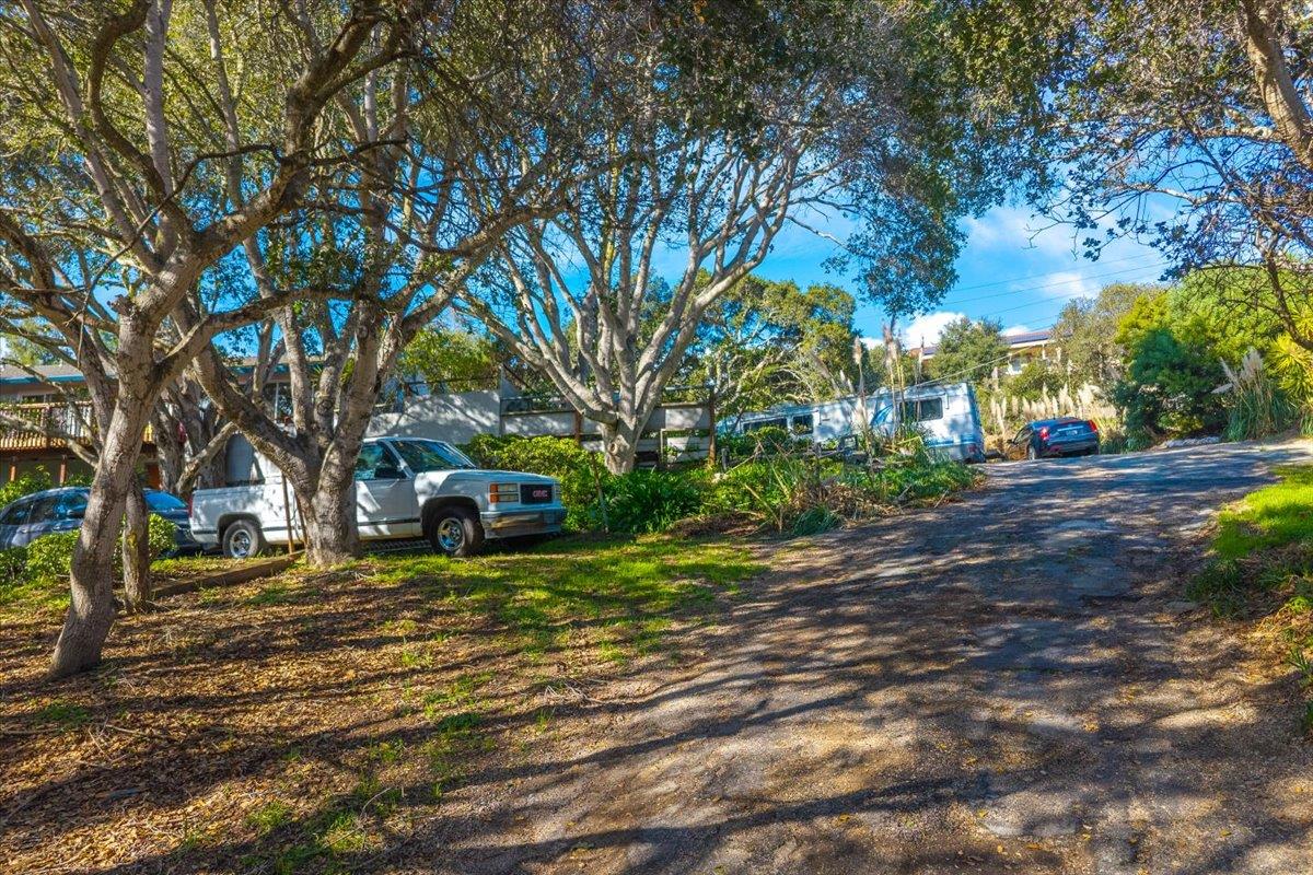 18117 Berta Canyon Road Salinas, CA 93907 - Photo 49 of 56 a view of a yard with a house and large trees
