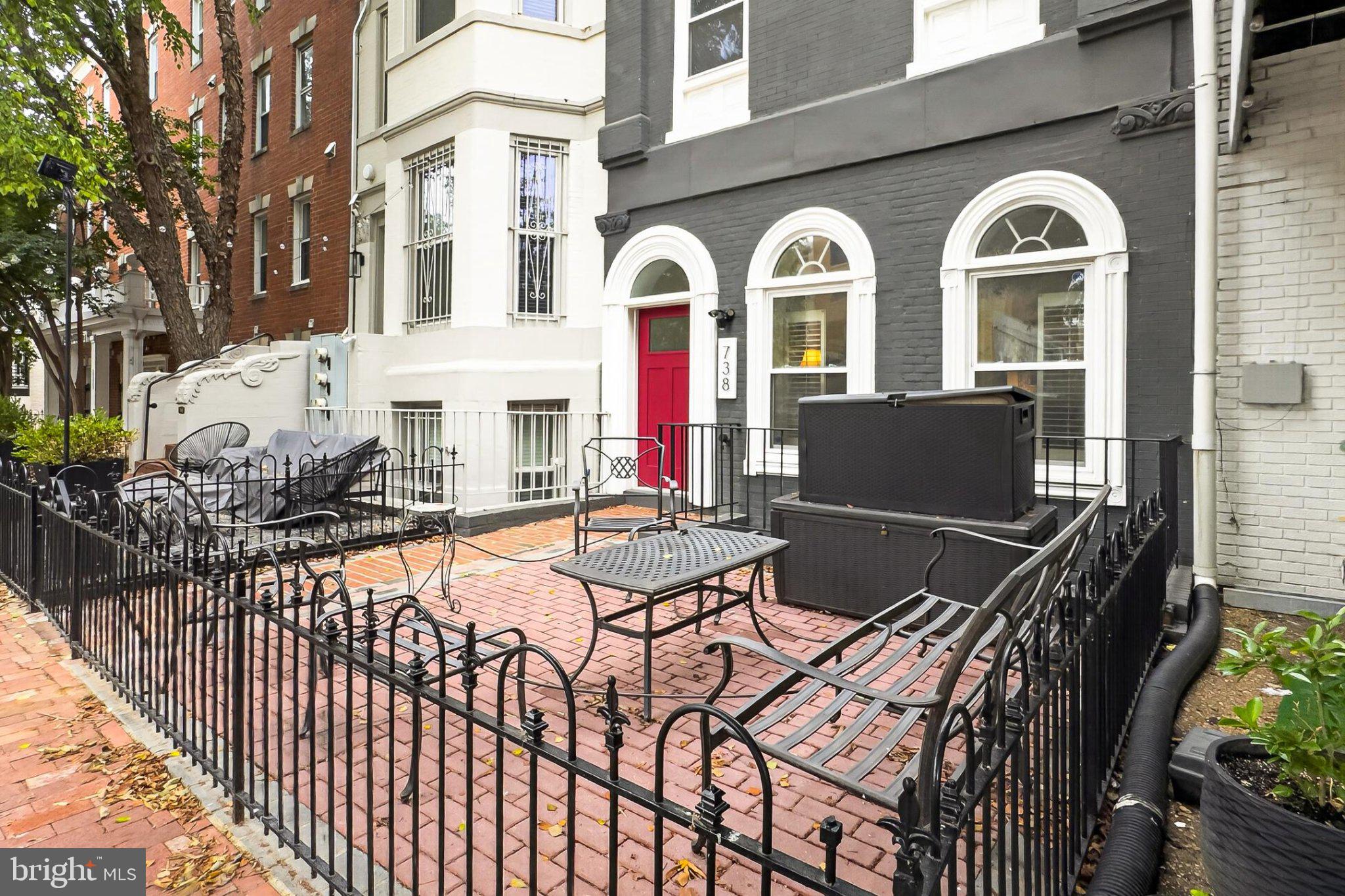 738 11th Street Northeast, Unit 3 Washington, DC 20002 - Photo 4 of 29 Charming urban patio retreat.