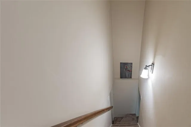 a view of empty room