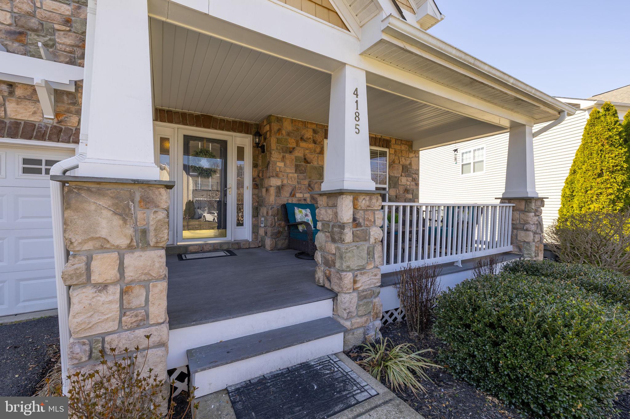 4185 Agency Loop Triangle, VA 22172 - Photo 3 of 46 a view of front door of house with stairs