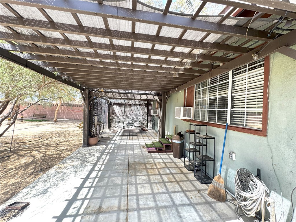 543 Weiman Avenue Ridgecrest, CA 93555 - Photo 24 of 37 a view of a porch with furniture