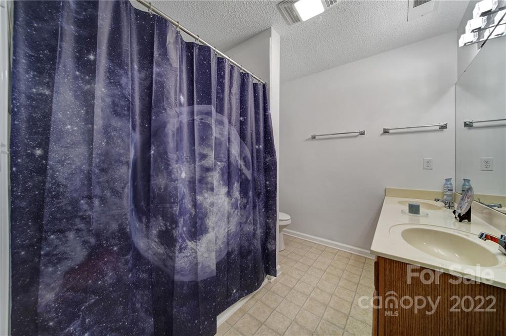 119 Celestial Way Mill Spring, NC 28756 - Photo 19 of 33 a bathroom with a sink and vanity