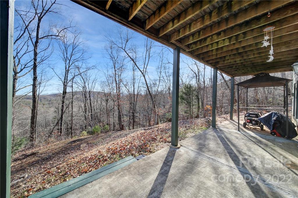 119 Celestial Way Mill Spring, NC 28756 - Photo 25 of 33 a view of a car garage