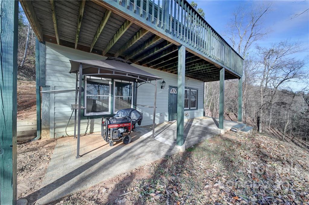 119 Celestial Way Mill Spring, NC 28756 - Photo 27 of 33 a view of a car garage