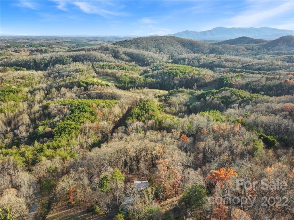 119 Celestial Way Mill Spring, NC 28756 - Photo 32 of 33 an aerial view of residential houses with outdoor and green space