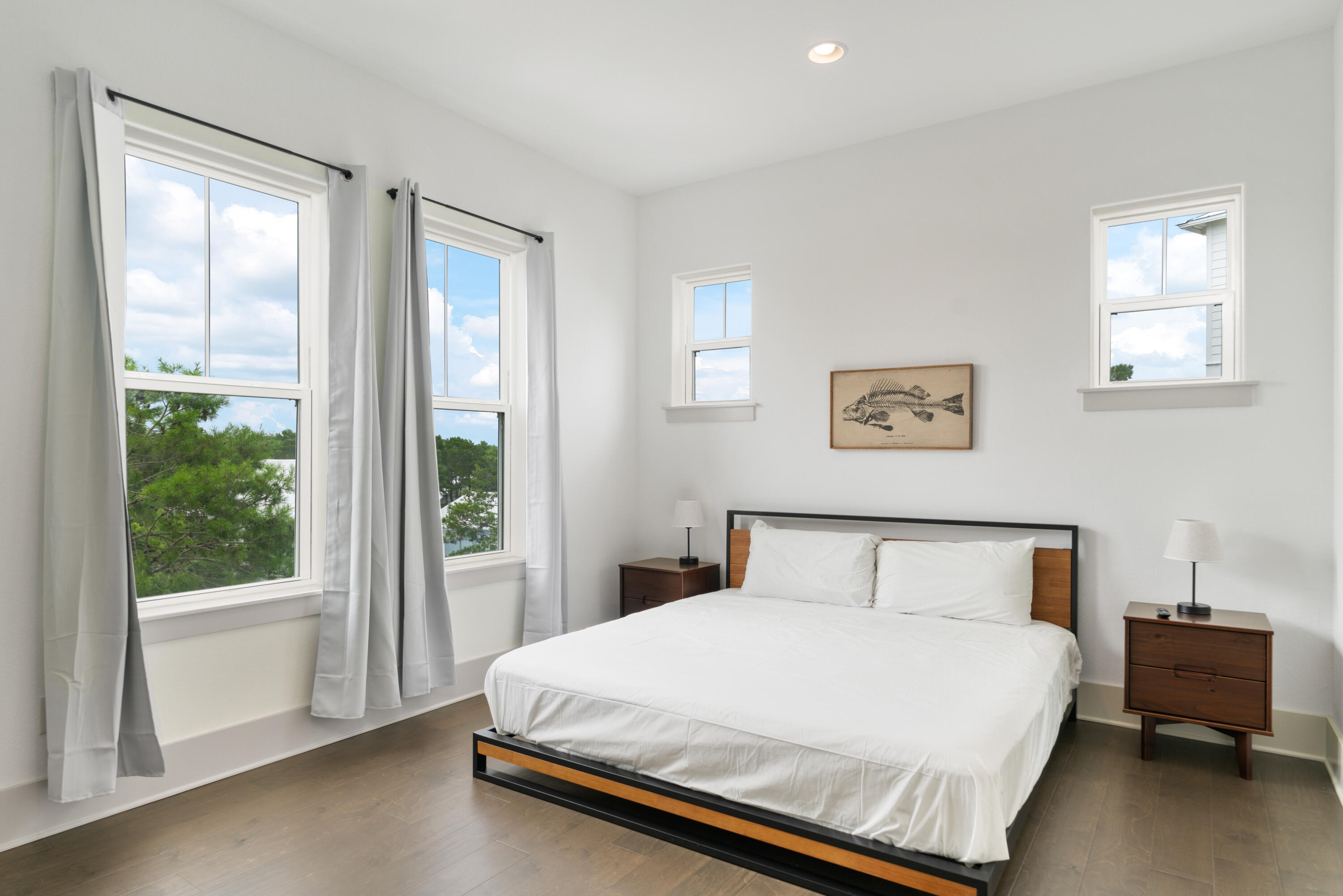 275 Gulfview Circle Santa Rosa Beach, FL 32459 - Photo 15 of 47 a bedroom with a bed and a window