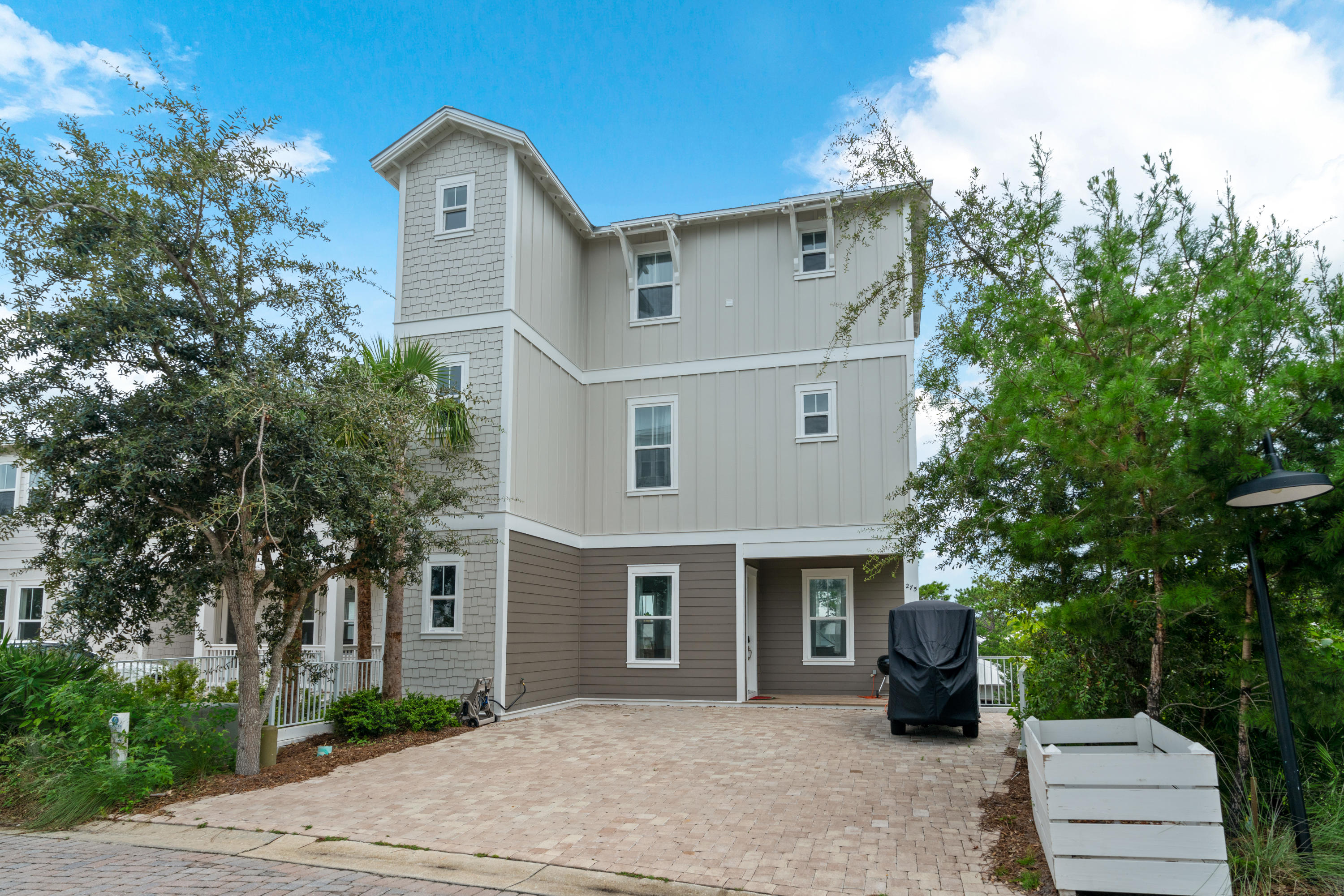 275 Gulfview Circle Santa Rosa Beach, FL 32459 - Photo 47 of 47 a front view of a house with a garden