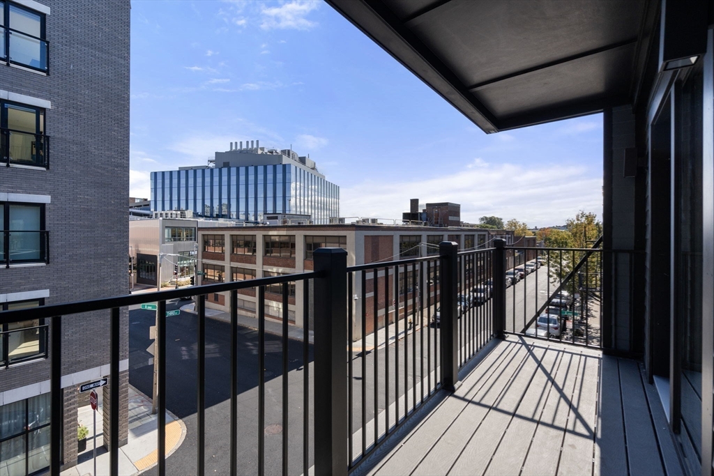 90 A Street, Unit 3 Boston, MA 02127 - Photo 20 of 20 a view of a balcony with wooden floor