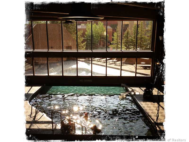 601 Village Road, Unit 101 Breckenridge, CO 80424 - Photo 12 of 12 Swimming Pool/Hot Tub/Sauna.