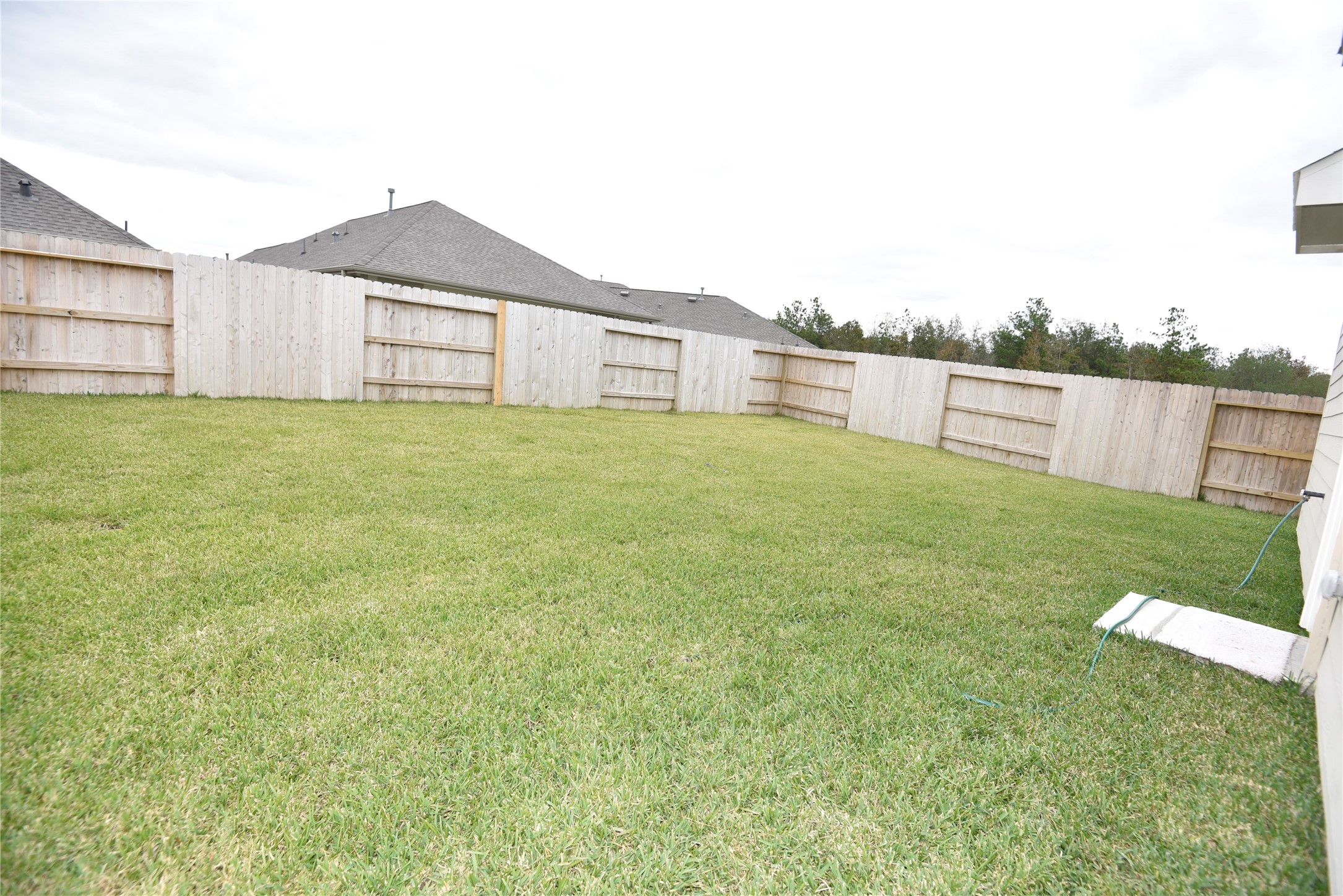 21562 Casavatore Drive New Caney, TX 77357 - Photo 24 of 24 a large house with a big yard and large tree