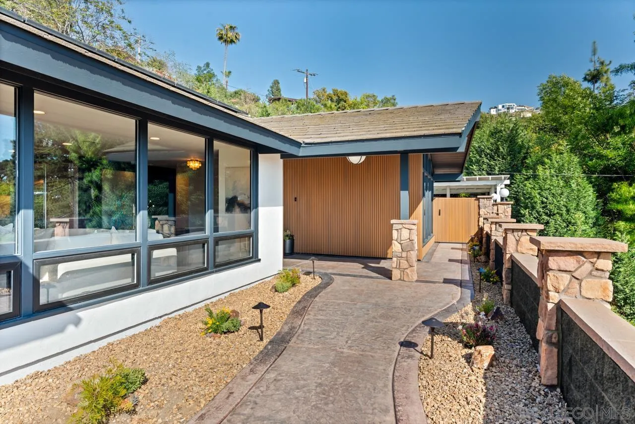 4911 Beaumont Drive La Mesa, CA 91941 - Photo 71 of 74 a house view with a sitting space and balcony