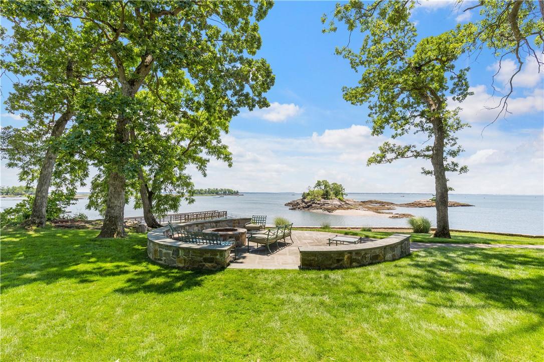 6 Shore Road Rye, NY 10580 - Photo 31 of 36 Seating around the Fire Pit