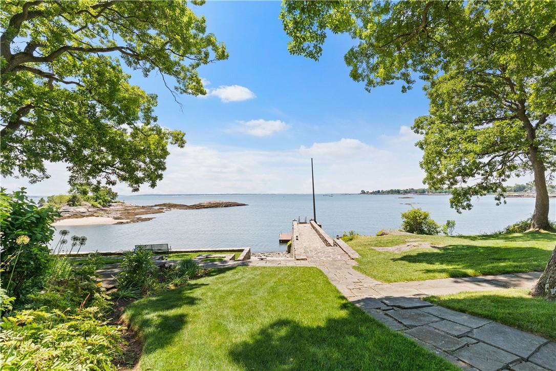 6 Shore Road Rye, NY 10580 - Photo 6 of 36 View of the Stone Dock and Boat Launching Ramp