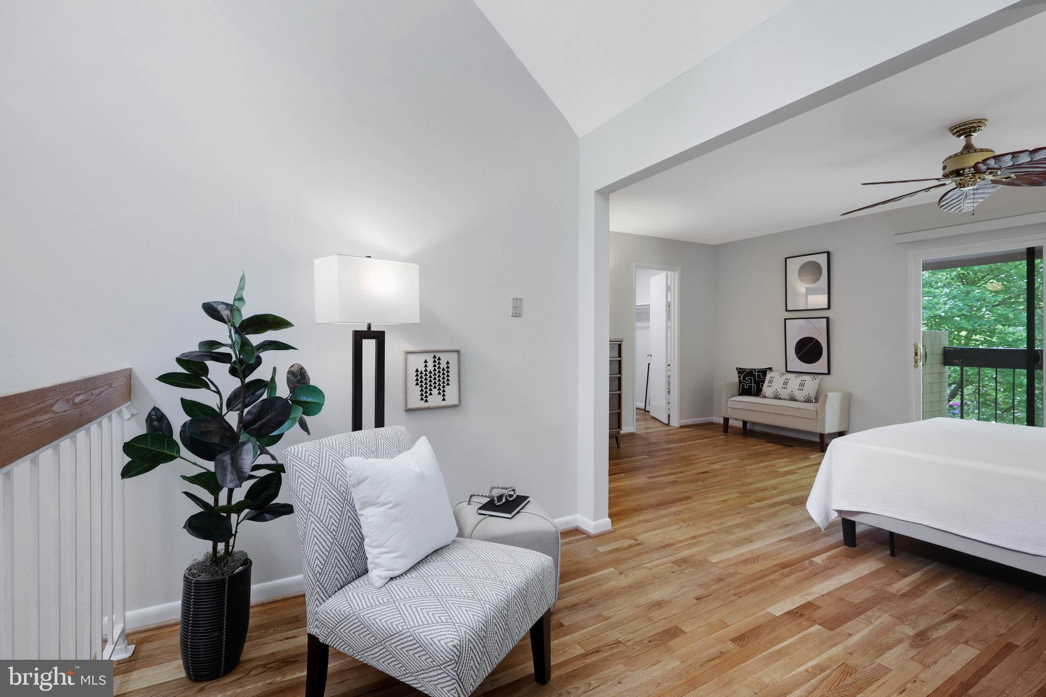 11128 Saffold Way Reston, VA 20190 - Photo 41 of 58 Primary Bedroom from Sitting Area