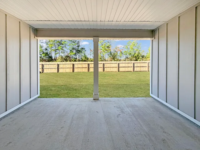 a view of swimming pool and an outdoor space
