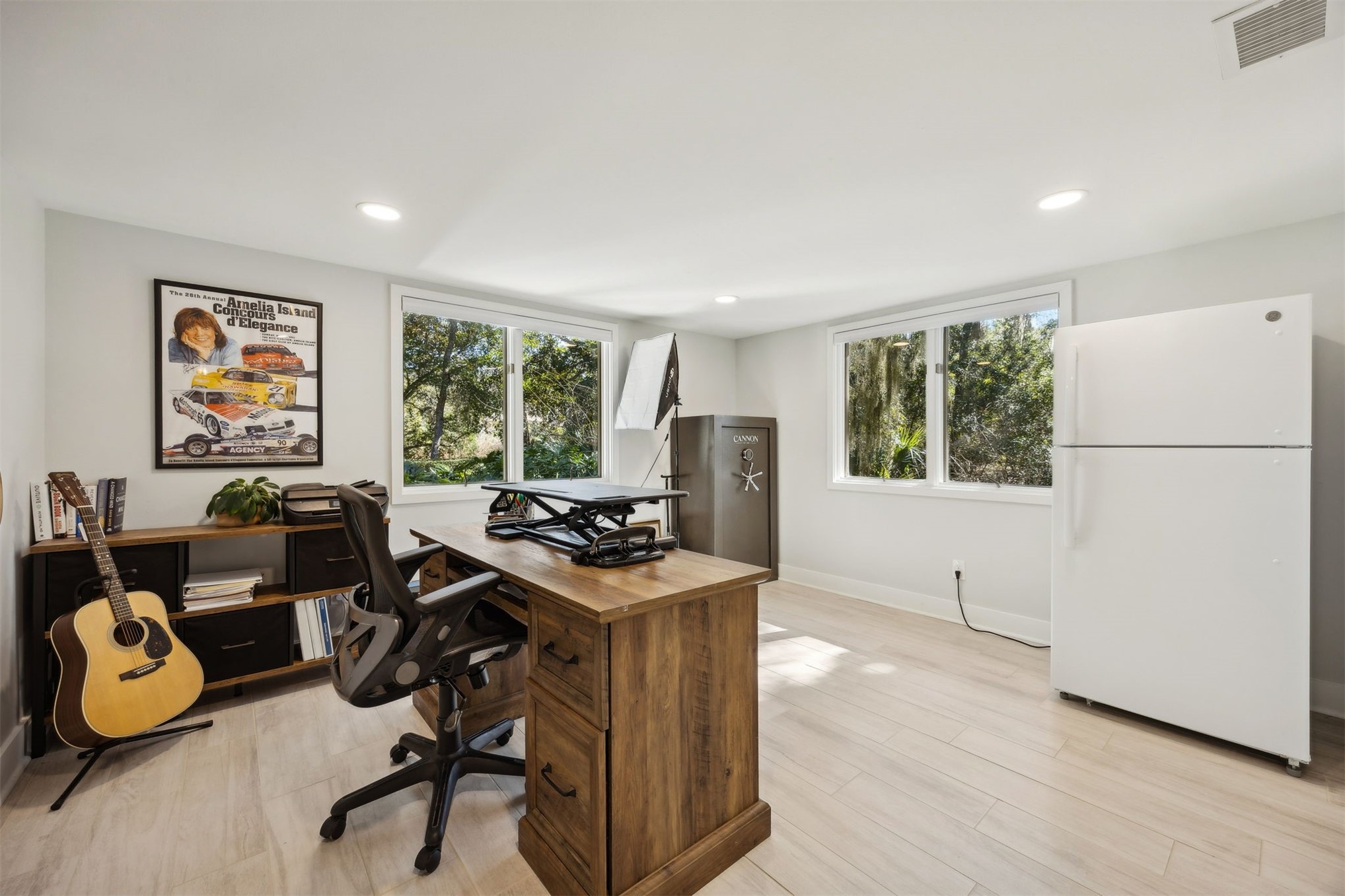 22 Beachwood Road Fernandina Beach, FL 32034 - Photo 32 of 100 a view of a workspace with furniture and a window