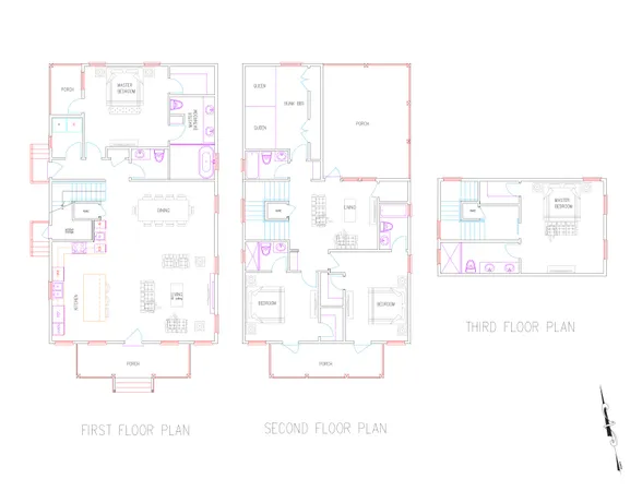 a picture of a floor plan