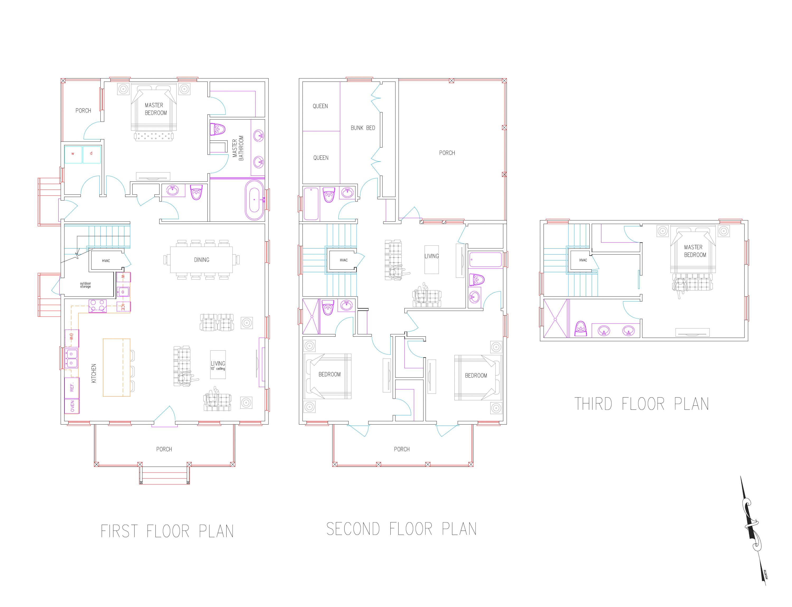 228 Beach Bike Way Inlet Beach, FL 32461 - Photo 3 of 17 a picture of a floor plan