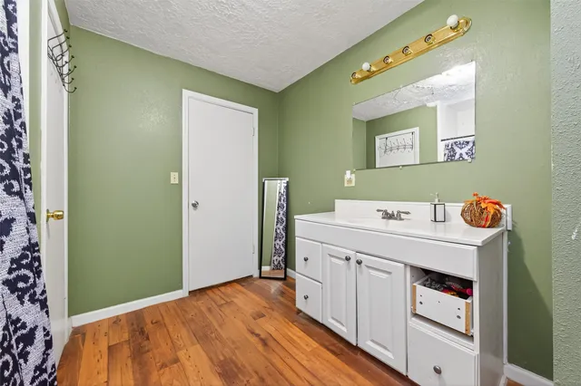 a room with storage and utility