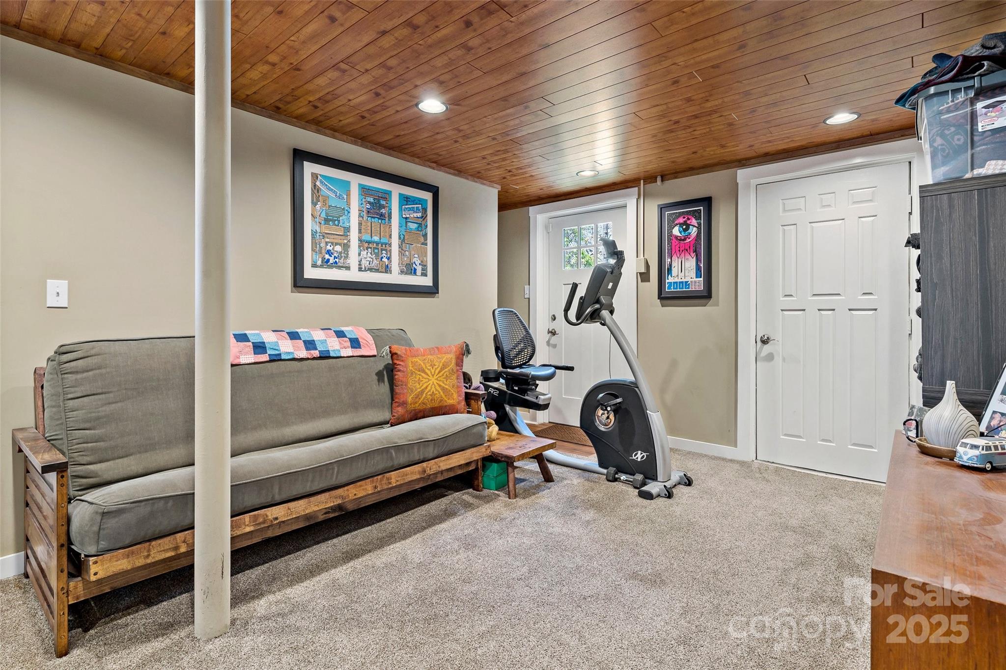692 Hidden Acres Drive Marion, NC 28752 - Photo 30 of 48 a view of a room with gym equipment