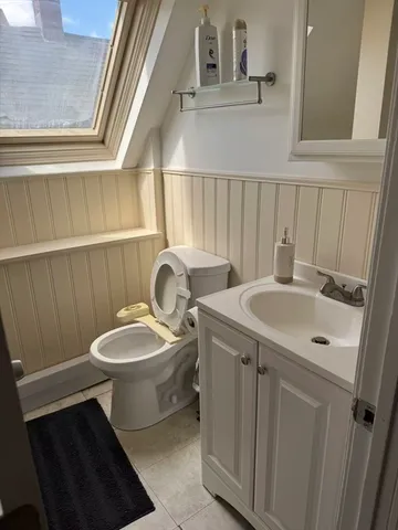 a bathroom with a sink and a toilet