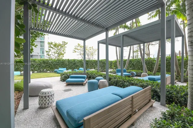 a view of a city with tall buildings