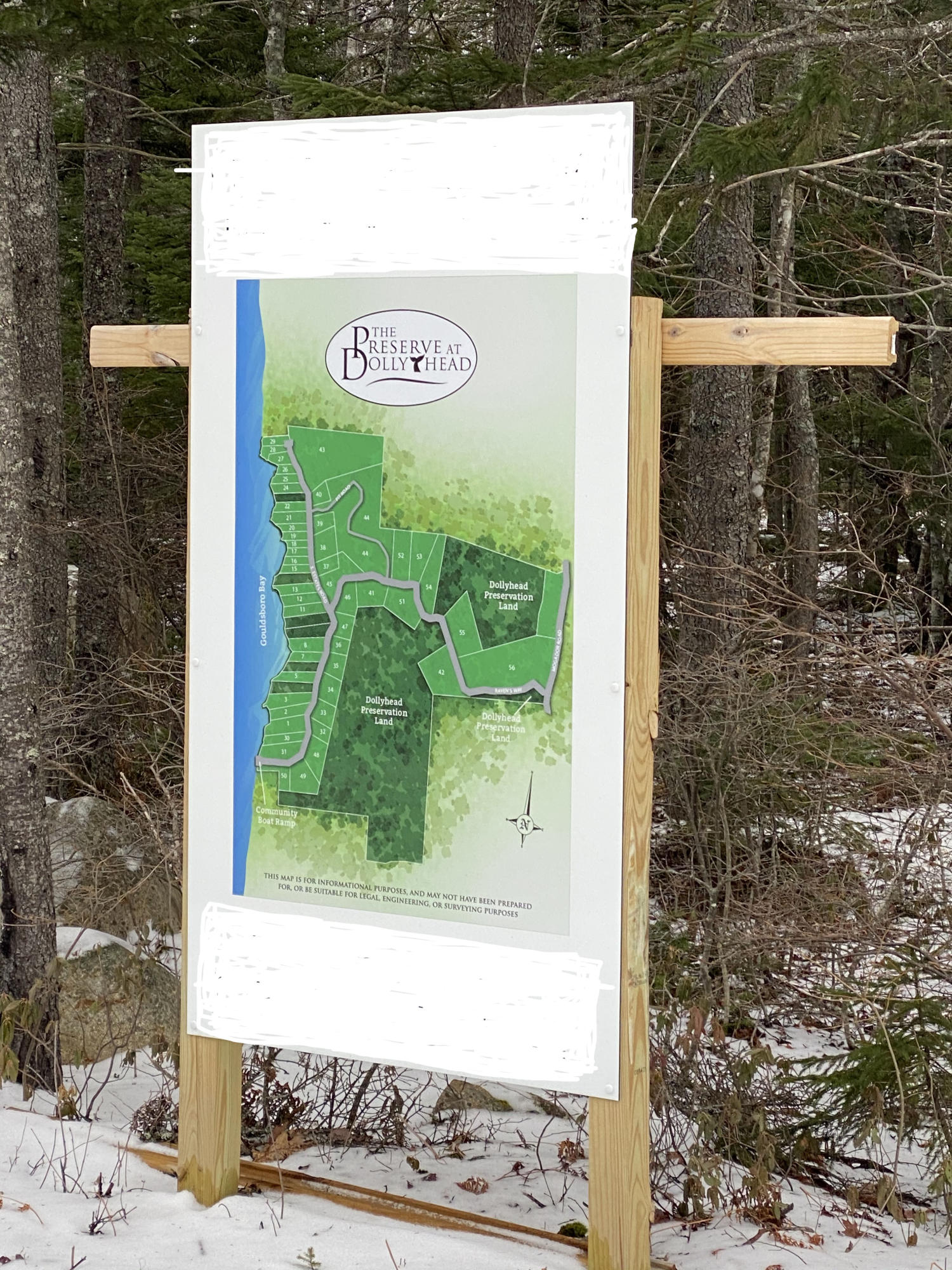 262 Estates Road Steuben, ME 04680 - Photo 10 of 11 Subdivision Sign