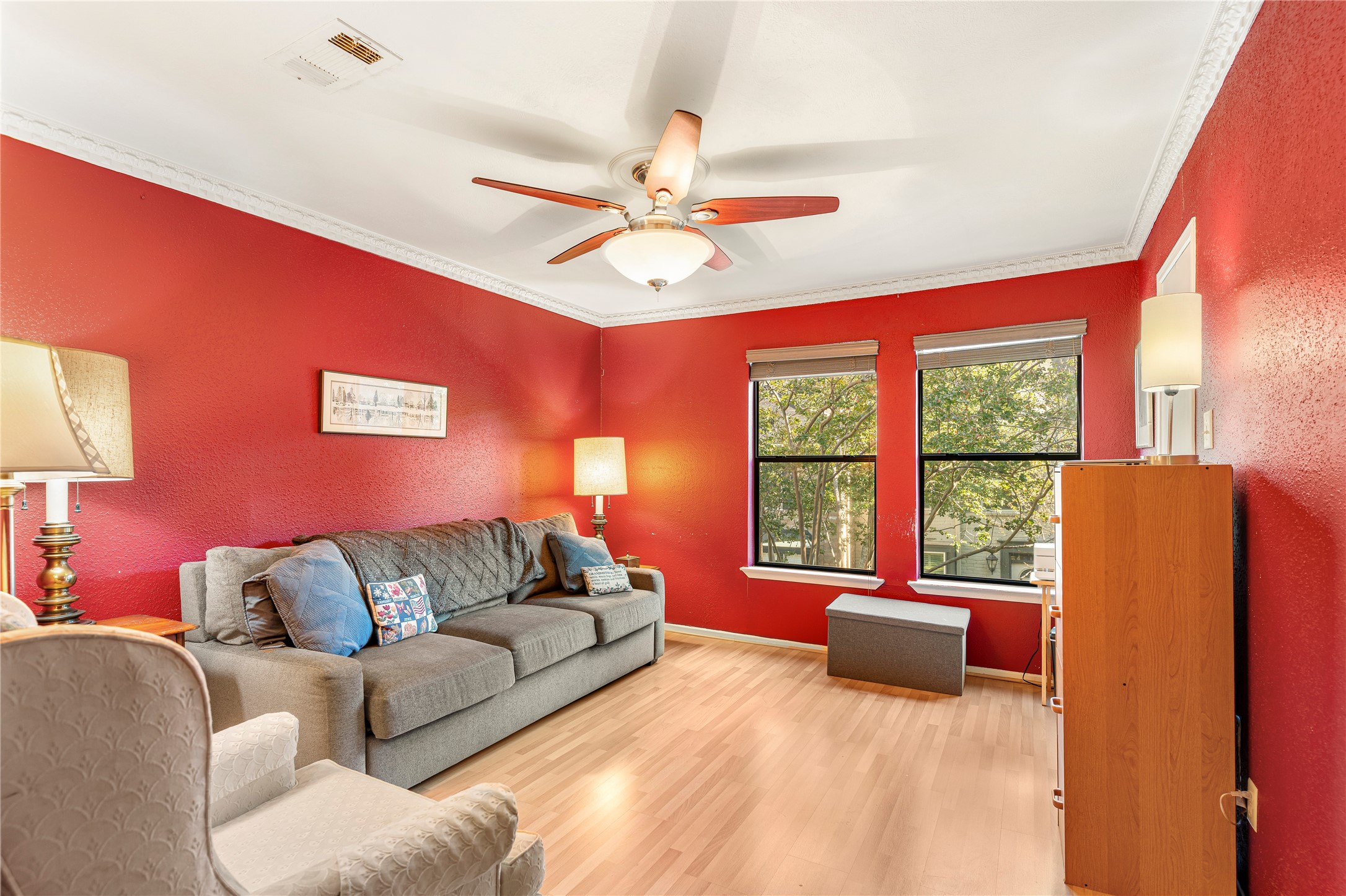 3627 Wakeforest Avenue Houston, TX 77098 - Photo 14 of 22 a living room with furniture and a large window