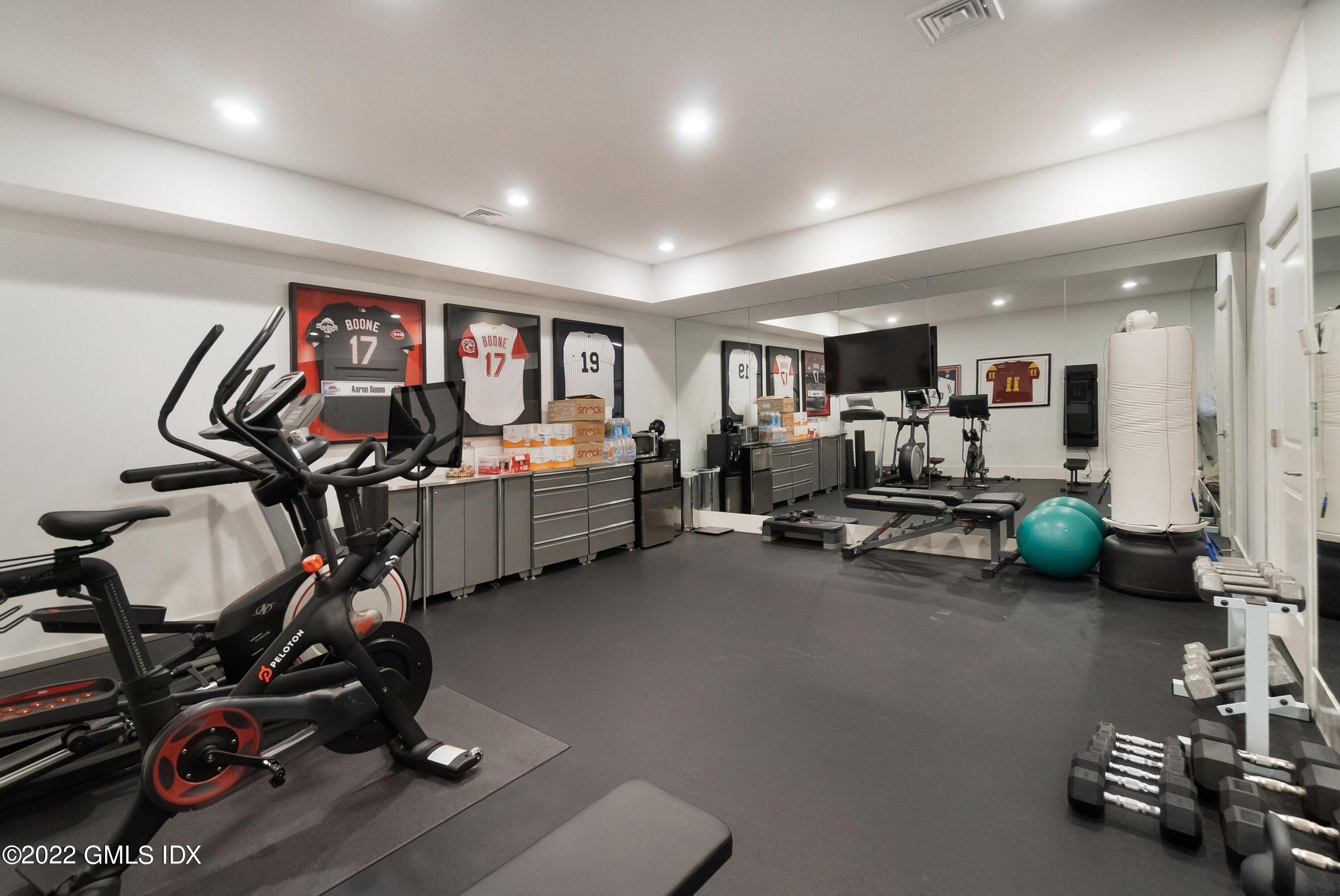 22 Oak Drive Riverside, CT 06878 - Photo 31 of 40 a view of a room with gym equipment